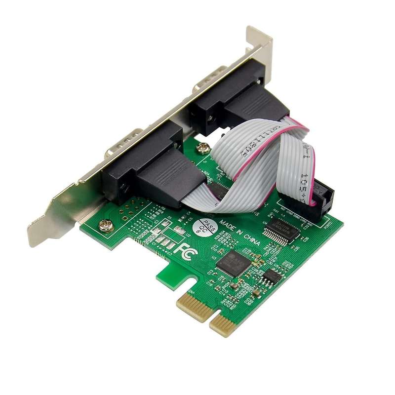Db-9 Pin Rs-232 Serial Industrial Com Port Expansion Card