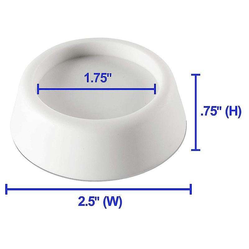 4pcs Washing Machine Stabilizer-dryer Washer Vibration Pads White