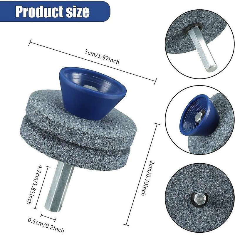 Universal Lawnmower Blade Sharpener,for Any Electric Drill Hand Drill