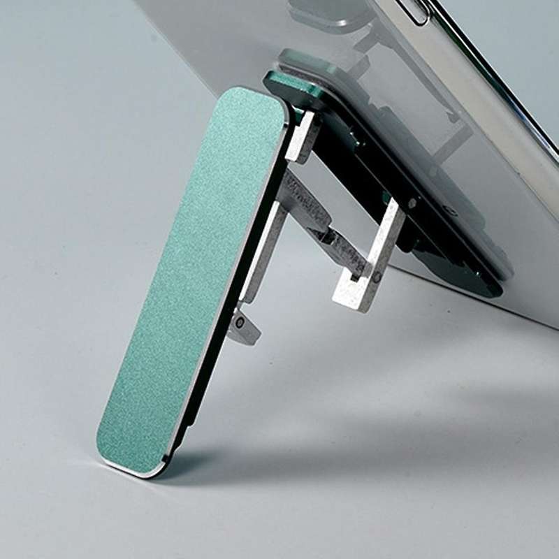 2pcs Adjustable Multi Angle Aluminum Mobile Phone Holder ,black