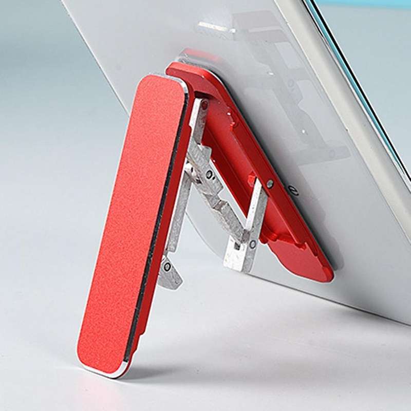 2pcs Adjustable Multi Angle Aluminum Mobile Phone Holder ,black