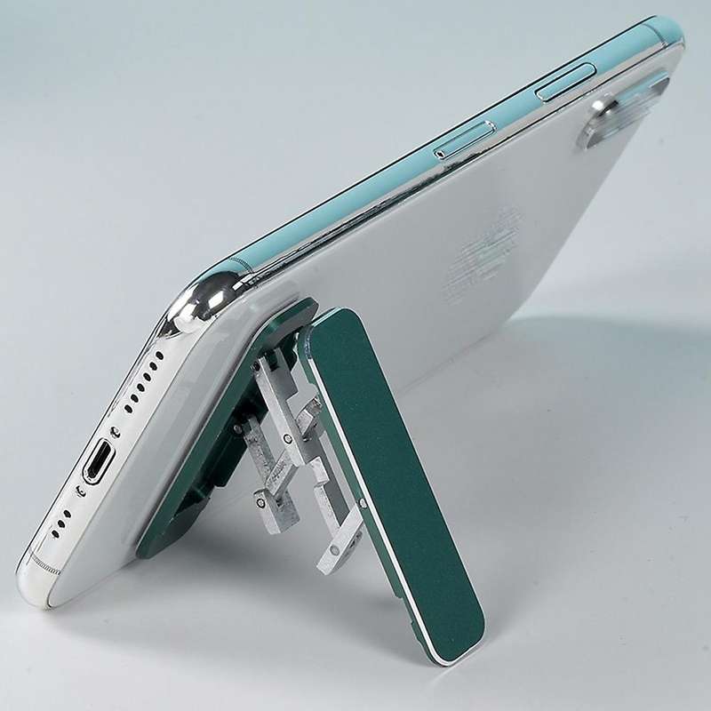 2pcs Adjustable Multi Angle Aluminum Mobile Phone Holder ,black