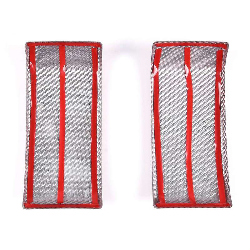 Car Real Carbon Fiber Rear Bumper Bar Cover Fit for Mercedes-benz