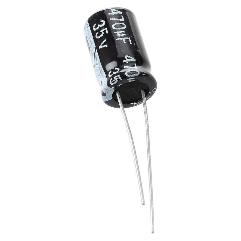 20 Pcs 1000uf 25v 105c Radial Electrolytic Capacitors Black 10x17mm
