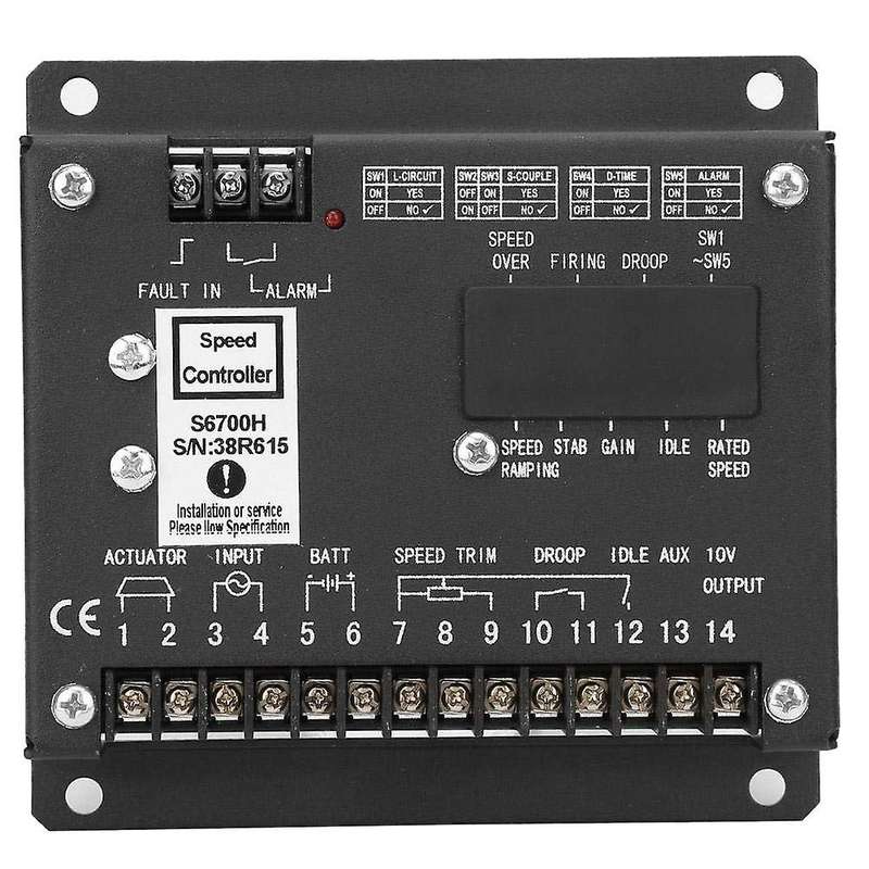 S6700h for Generator Speed Governor Engine Speed Control Unit