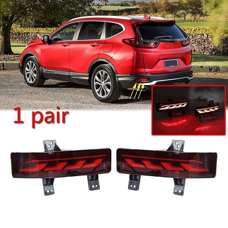 Car Bumper Light Brake Light Dynamic Turn Signal Led Reflector Lamp