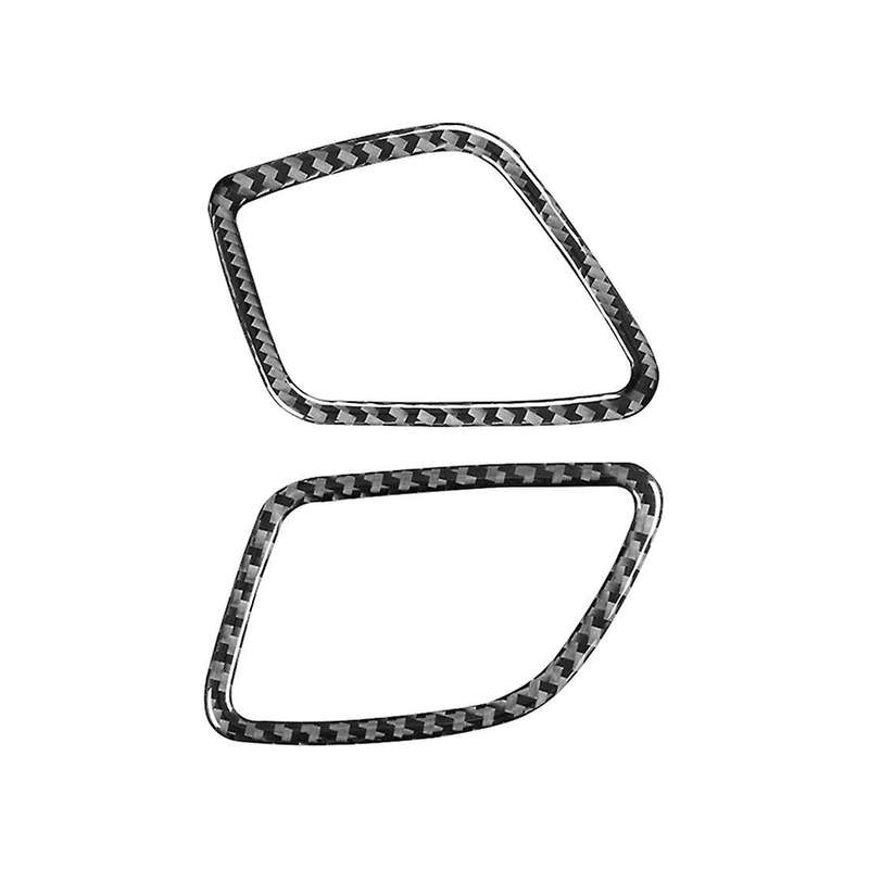 For Bmw X3 F25 2011-17 Lhd Carbon Fiber Air Vent Outlet Frame Sticker