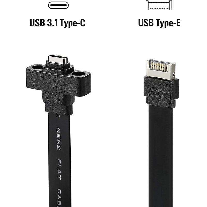 Usb 3.1 Front Panel Type E to Type C Extension Cable ,gen 2
