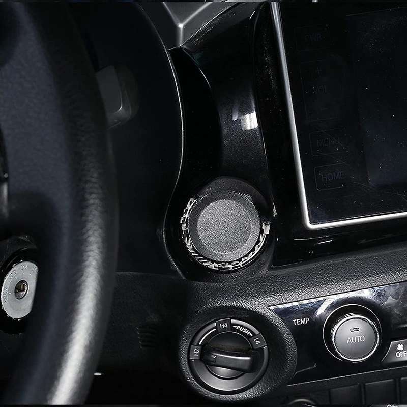 Engine Start Stop Button Ring Sticker for Toyota Hilux 2015-2021