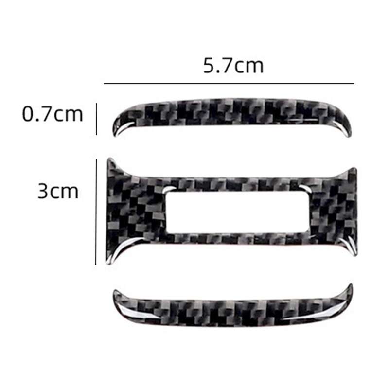 Rear Seat Air Vent Outlet Sticker Trim for Toyota 4runner 2010-2020