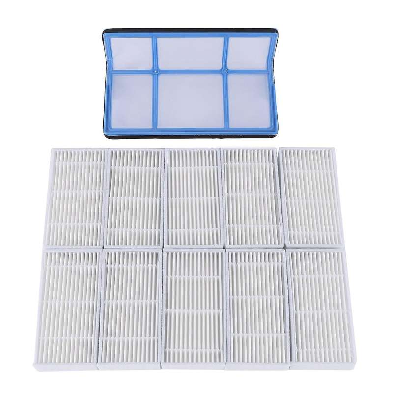 11pcs Suitable for Ilife Sweeping Robot Filter Screen Hepa Filter