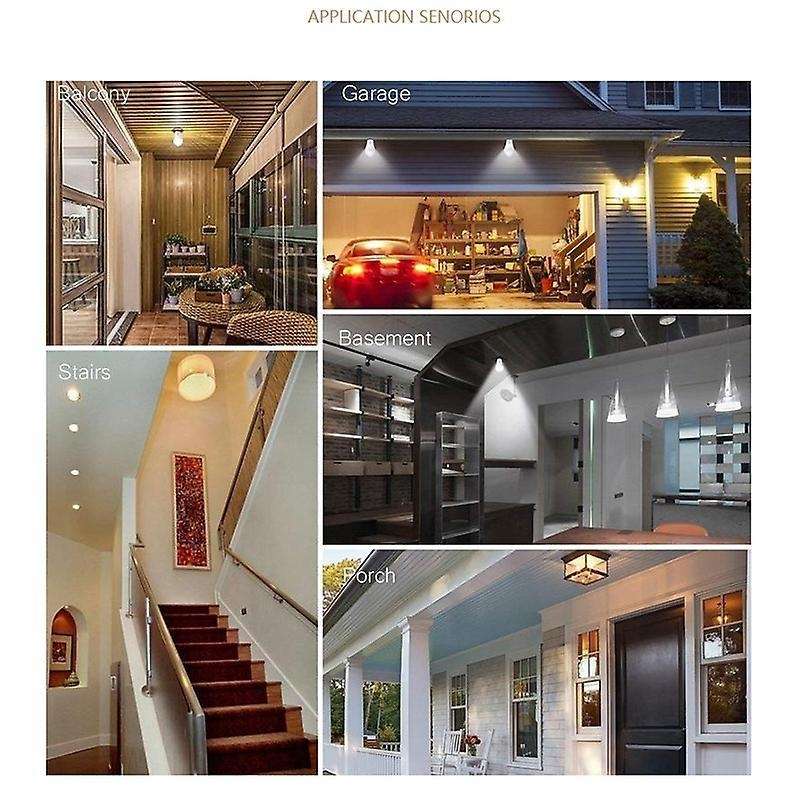 12w Motion Sensor Light Bulb,outdoor/indoor Movement