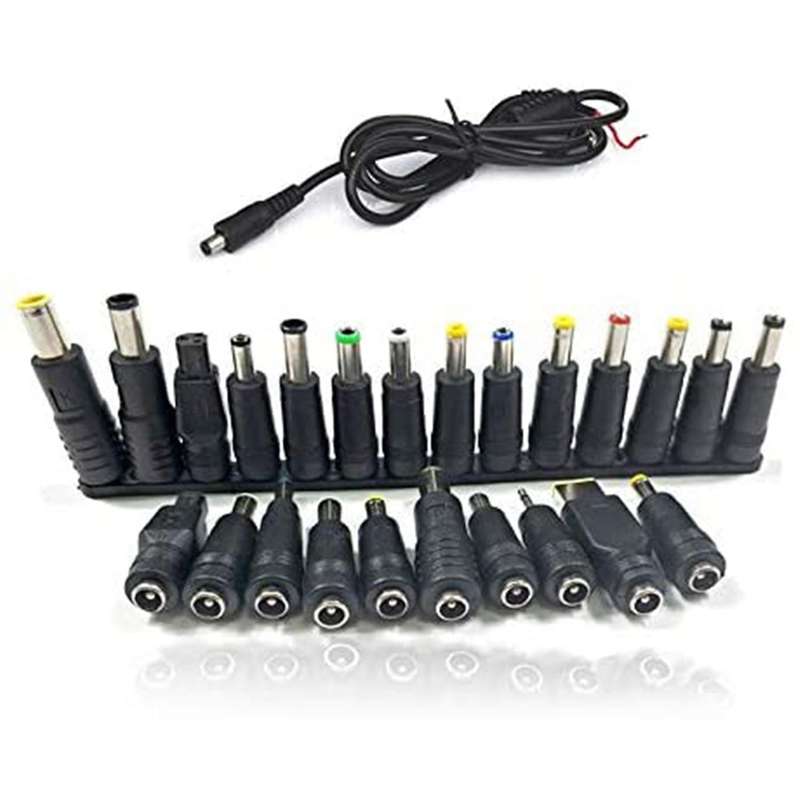 31pcs Ac Dc Charger Connectors Laptop Power Adapter Conversion Head
