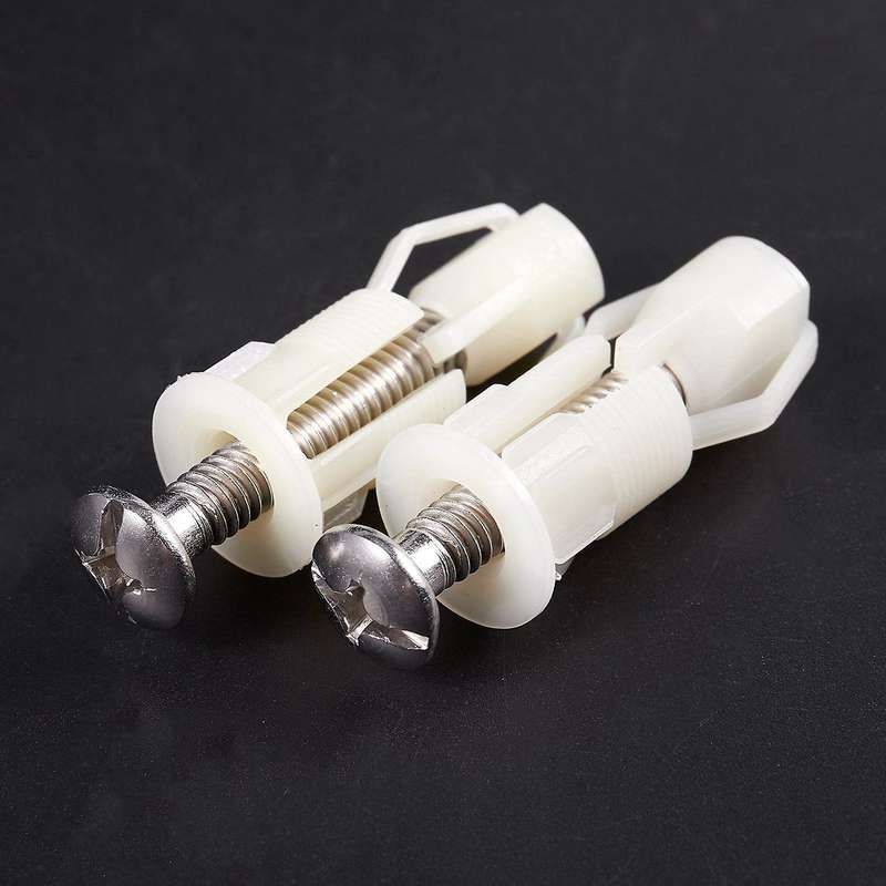 2pcs Toilet Seat Screws Toilet Seats Hinges Type&size:4 38mmx5mm