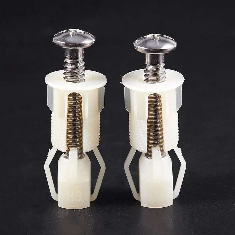 2pcs Toilet Seat Screws Toilet Seats Hinges Type&size:4 38mmx5mm