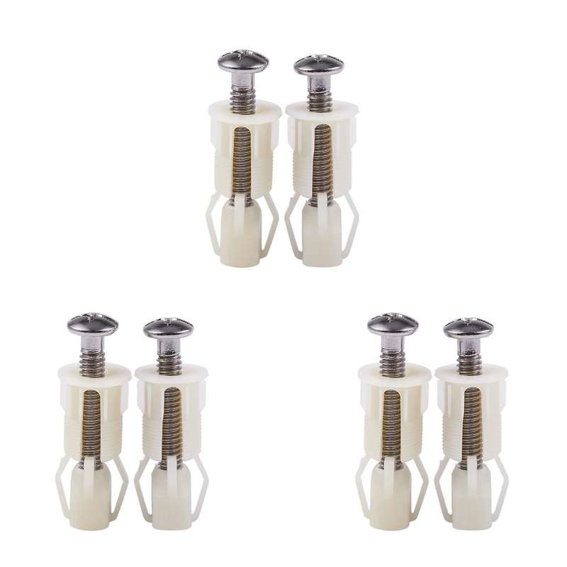 2pcs Toilet Seat Screws Toilet Seats Hinges Type&size:4 38mmx5mm