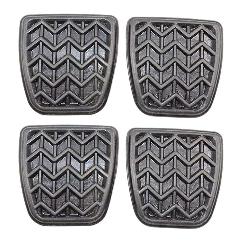 4pcs Clutch Brake Pedal Pad Rubber for Toyota Camry Hilux Vigo Kun