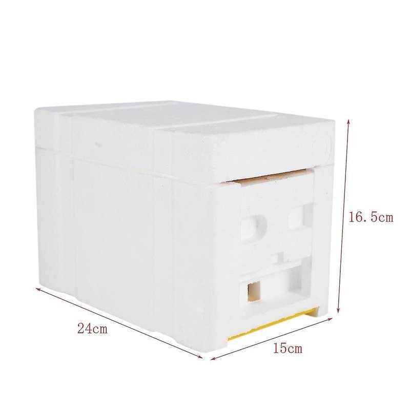 Bee Hive Beekeeping King Box Pollination Box Foam Frames Tool Kit