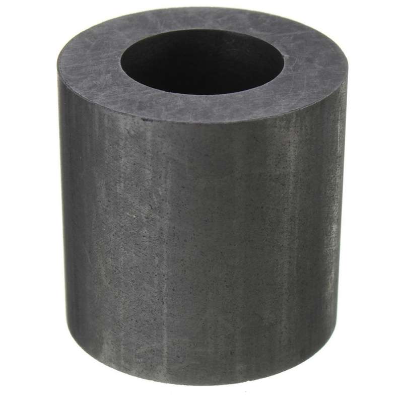 Pure Graphite Crucible Melting Gold Silver Copper Metal 30mm X 30mm