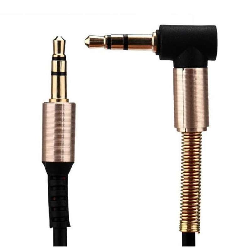 3.5mm Jack Male to Male Headphone Aux Audio Extension Cable (black)