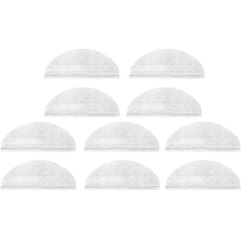 10pcs Mop Cloth Pads for Eufy X8 Robot Vacuum Cleaner Washable Mop
