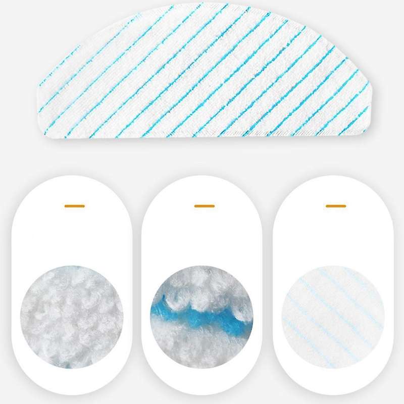 10pcs Strong Rag for Ecovacs Deebot Ozmo T8 Aivi T8 Max T8+ T9 Power