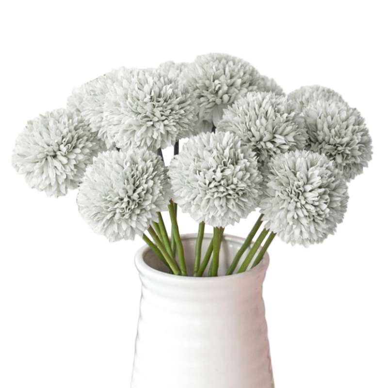 Silk Flowers Dandelion Flower for Home Garden Wedding Decor C