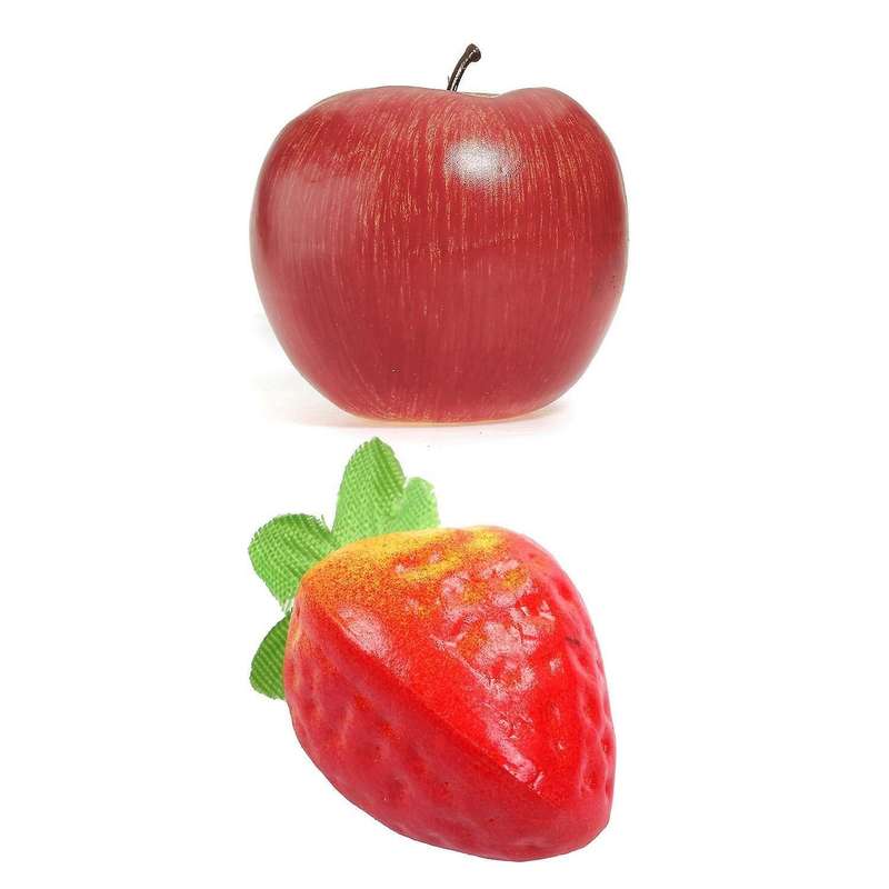 20 Artificial Ornament Red Strawberry-fake Fruit