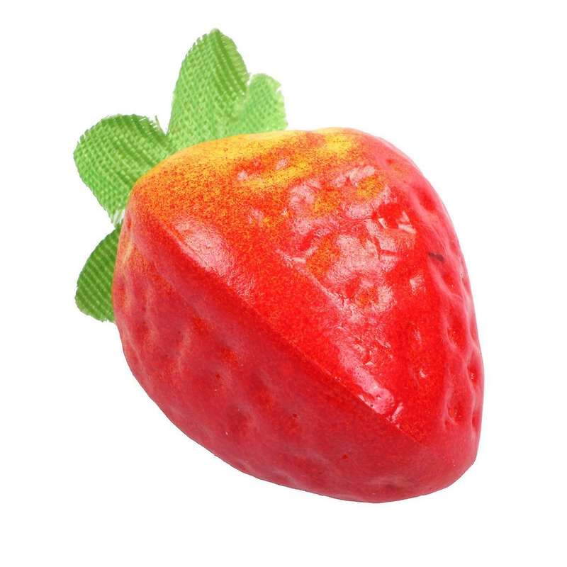 20 Artificial Ornament Red Strawberry-fake Fruit