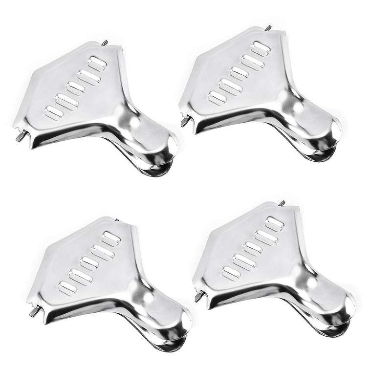 Stainless Steel Lemon Wedge Squeezer, Manual Lemon Clamp, 4 Pieces