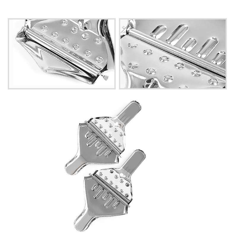 Stainless Steel Lemon Wedge Squeezer, Manual Lemon Clamp, 4 Pieces