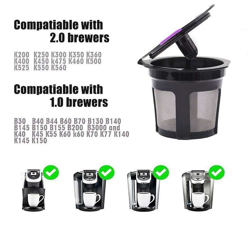 Reusable K-cup Shell K Cup Can Be Filled with Coffee Capsule,b