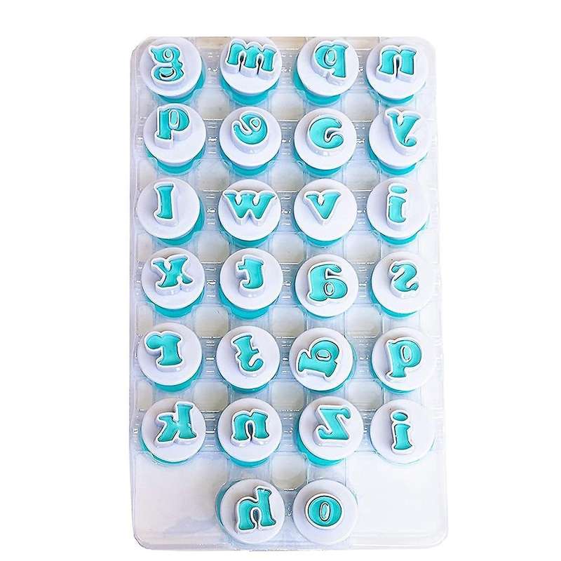 Cookie Cutter-icing Cutters for Cake Decoration Lowercase Letter