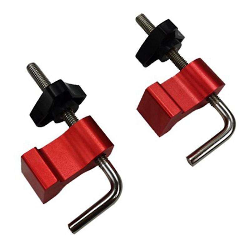 2pcs L-shaped Fixture Splicing Plate Positioning Plate Fixing Clip