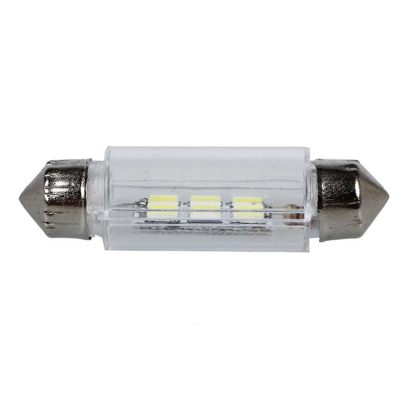 38mm White 6 Smd Led Car Interior Dome Light Lamp Bulb Dc 12v New