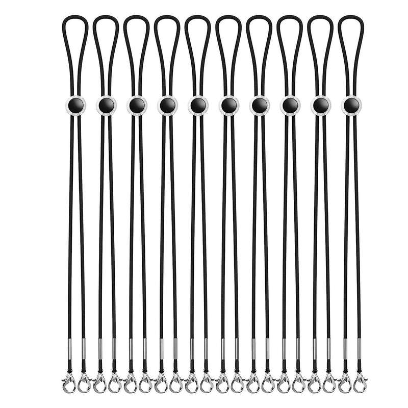 10pcs Elastic Lanyard with Adjustable Length, Earplugs, Mask Extender