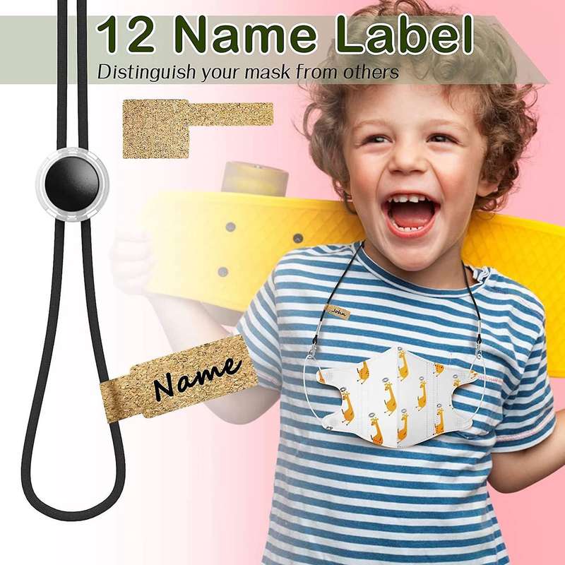 10pcs Elastic Lanyard with Adjustable Length, Earplugs, Mask Extender