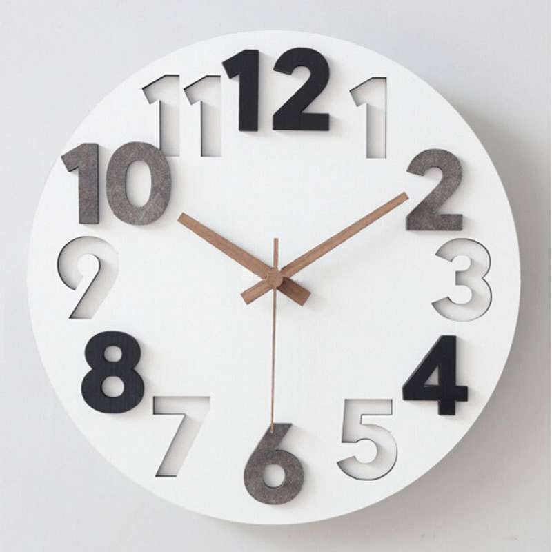 Diy Mechanism Wall Clock 20mm Hands for 12 Inch Clock ,branch Wood