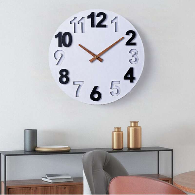 Diy Mechanism Wall Clock 20mm Hands for 12 Inch Clock ,branch Wood