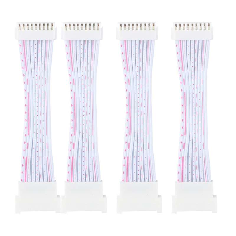 4pcs 18pin Signal Cable 2x9 Pins Data Cable Phb Male to Female