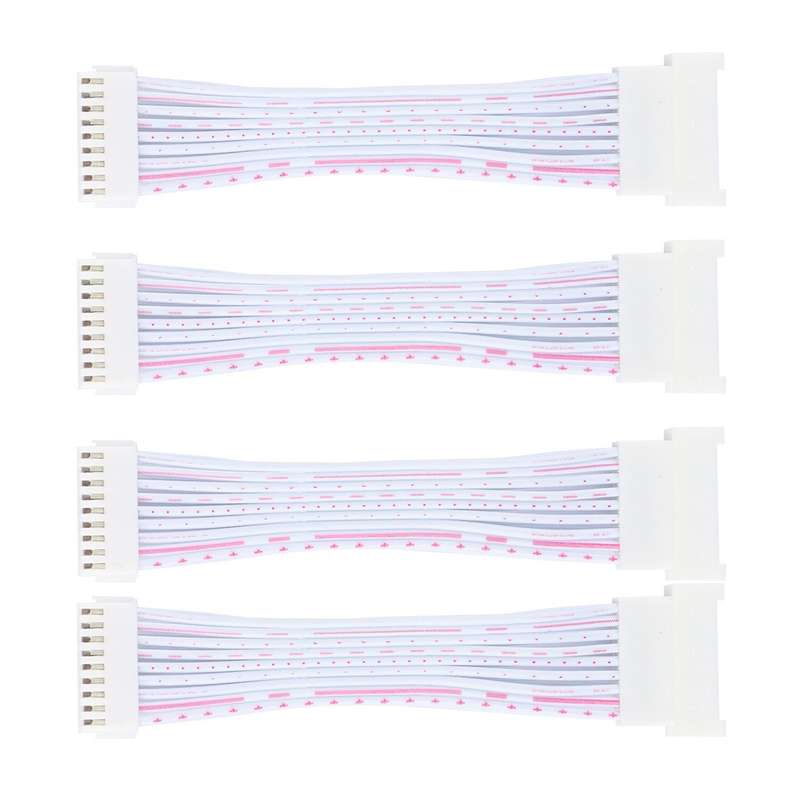 4pcs 18pin Signal Cable 2x9 Pins Data Cable Phb Male to Female