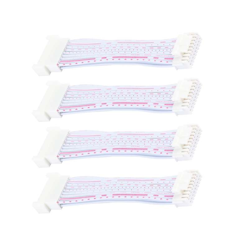 4pcs 18pin Signal Cable 2x9 Pins Data Cable Phb Male to Female