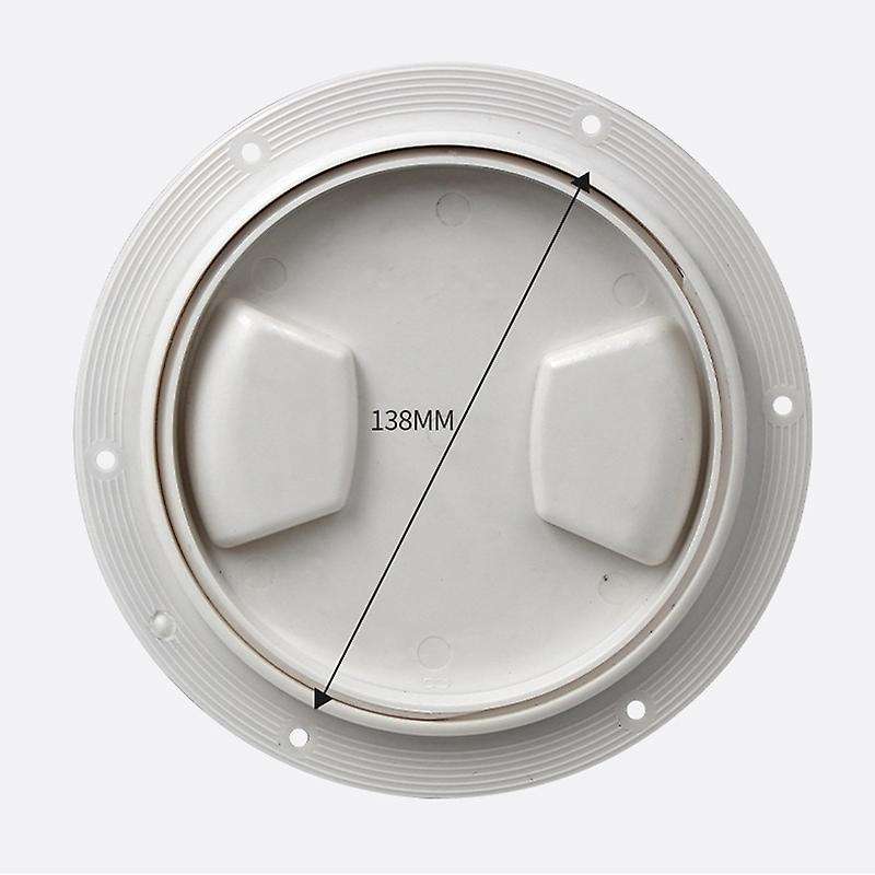 Deck Plate Hatch Marine Boat Yacht Detachable Cover Abs-5 Inch