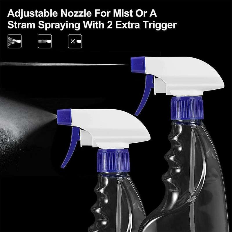 500ml Spray Bottles for Cleaning Solution,gardening Spray Bottle 2pcs
