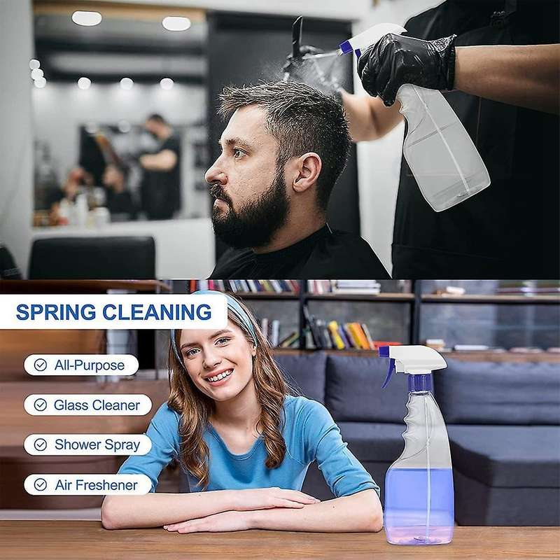 500ml Spray Bottles for Cleaning Solution,gardening Spray Bottle 2pcs