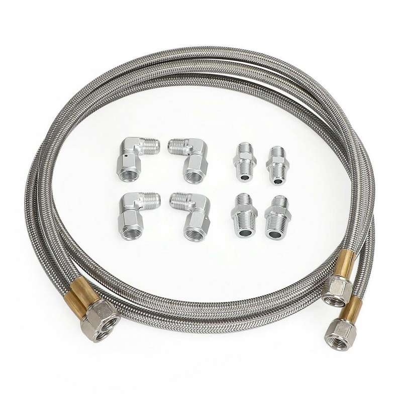 Automatic Transmission Cooler Lines Kit 6an Hose Line Kit for 4l60e