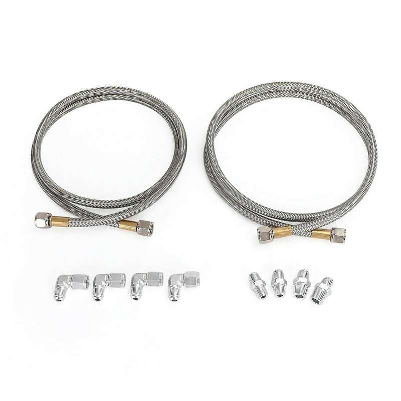 Automatic Transmission Cooler Lines Kit 6an Hose Line Kit for 4l60e