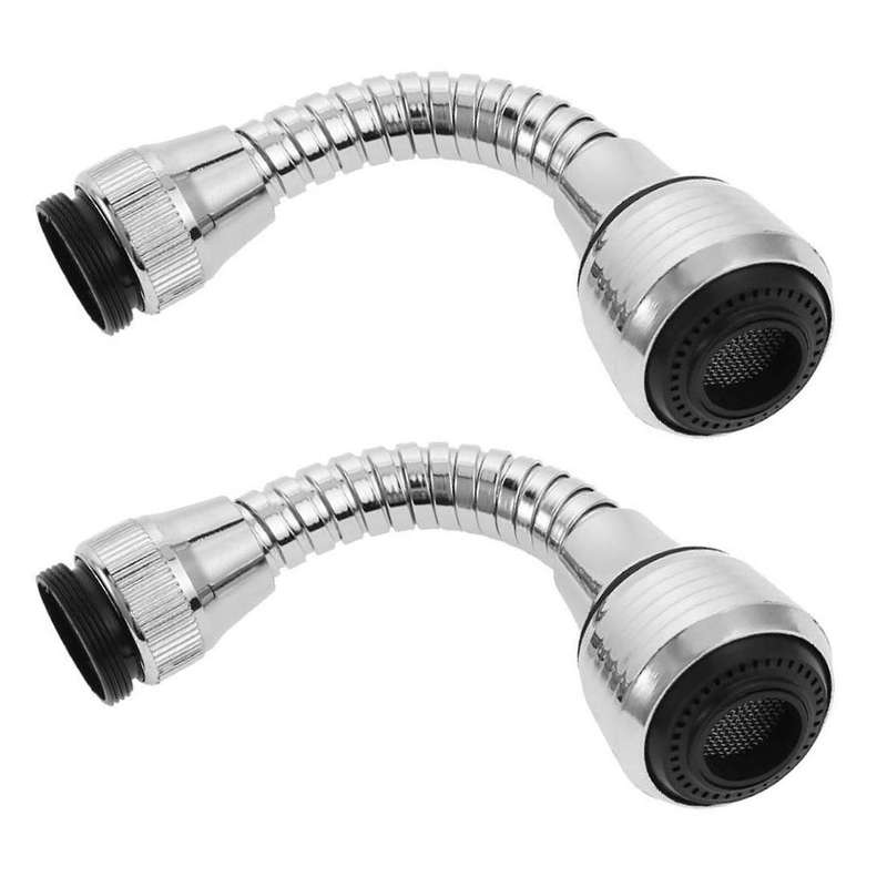 Stainless Steel 360 Rotatable Water Saving Faucet Tap Aerator Faucet