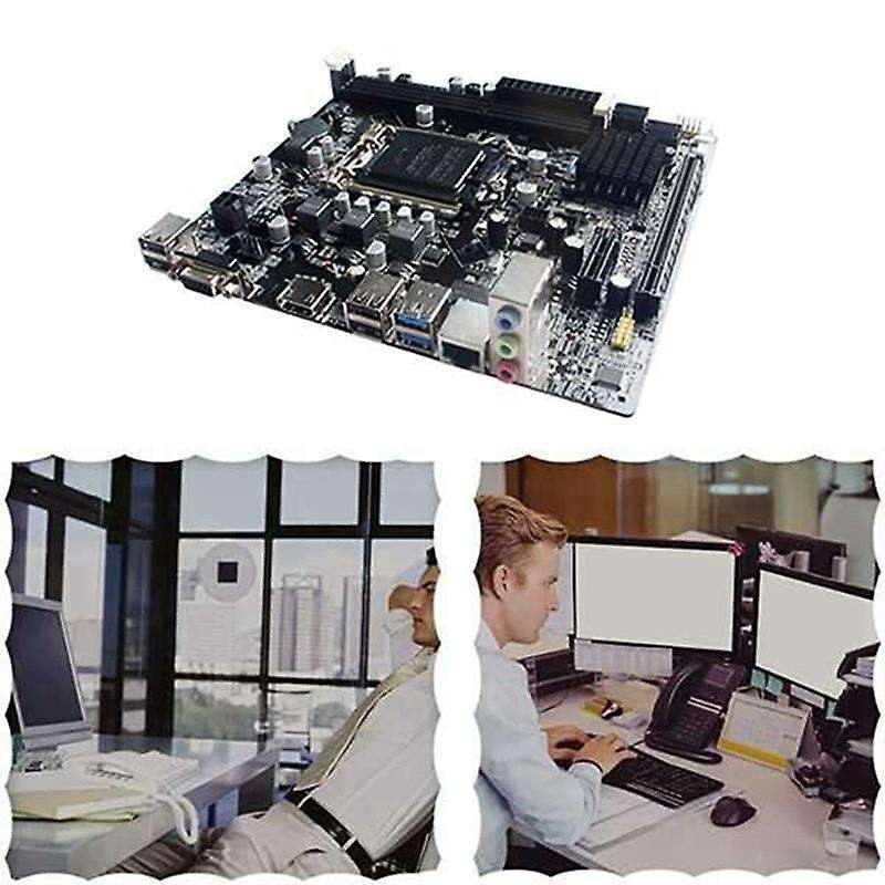 B75 Mining Motherboard Support I3 I5 I7 Support Sata3.0 Interface