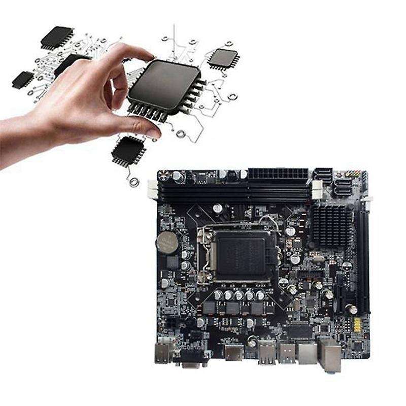 B75 Mining Motherboard Support I3 I5 I7 Support Sata3.0 Interface